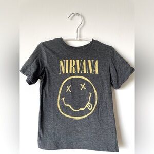Nirvana Kid’s Tee in Gray - Size 4T